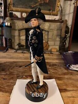 HMS Victory wood from Nelson's flagship Trafalgar + Nelson figurine ltd edition