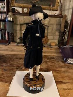 HMS Victory wood from Nelson's flagship Trafalgar + Nelson figurine ltd edition