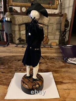 HMS Victory wood from Nelson's flagship Trafalgar + Nelson figurine ltd edition