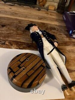 HMS Victory wood from Nelson's flagship Trafalgar + Nelson figurine ltd edition