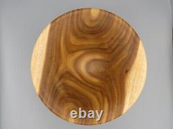 Hand-Crafted MCM Wilga Wood Bowl from Australia, Used, Great Condition