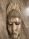 Hand Made African Mask From Benin City, Nigeria (king) L@@k
