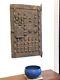 Hand Carved Original Vintage Dogon Wood Door From Mali, West Africa 15 X 25