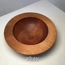 Hand-made Kauri Ancient Wood Bowl from New Zealand AUTHENTIC CERTIFICATION