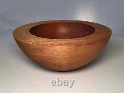 Hand-made Kauri Ancient Wood Bowl from New Zealand AUTHENTIC CERTIFICATION