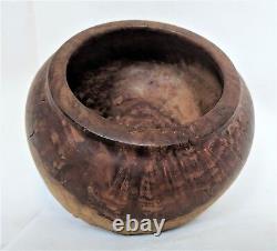 Hand-turned Rare Bowl From The Yucatan Forest