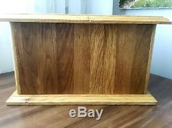 Handmade Coin Cabinet from an array of Carpathian oak for 200 coins