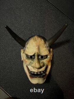 Hannya Mask Ornaments Japanese Traditional Mask Wooden Decorations From Japan