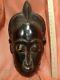 Heavy Portrait Mask From The Ivory Coast Authentic Carved Wood African Art