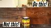 How To Stain Wood Like A Pro 4 Simple Steps