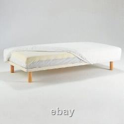 In Muji mattress bed pine wood legs from Japan