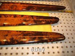 Jaguar 05-09 Vanden Plas LONG Sedan 4 doors WOOD nice Genuine 1 set of 4 Covers