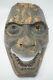 Japanese Demon Mask Made Of Wood Antique Original From Japan 1108d2