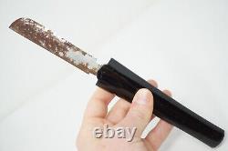 Japanese Knife in wooden Cover Antique Original Tool Unique from Japan 0312E9