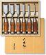 Japanese Traditional Kakuri Wood Chisel 6-piece Set For Carpenters From Japan