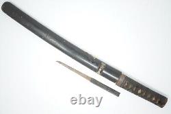 Japanese Wakizashi Sword Parts incl. Kozuka Antique Original from Japan 0817D13