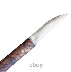 Knife hunter Knife Yakut Bushcraft knife made from forged steel Sheath Included