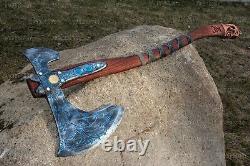 Kratos battle axe from God of War, Leviathan steel felling axe