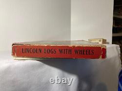 LINCOLN LOGS SET In Original Box EARLY SET From 1930s