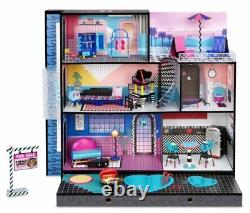 LOL Surprise OMG House DollHouse With 85+ Plus Surprises Made From Real Wood 4+