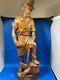 Logger, Woodcutter With Ax, Hand Carved From Germany 18 3/4 X 6 Very Detailed