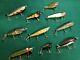 Lot Of 10 Vintage Fishing Lures Bass Favorites From Yesteryear