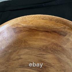 MCM Kauri Ancient Wood Bowl from New Zealand, Used, Great Condition. Signed