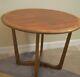 Mcm Lane 28 Round End Side Table, Walnut, Cross Base, Model #90822 From 1963