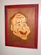 Mel Brooks Incredible Wood Carved Artwork From Comedy Shrine 12.25' X 10