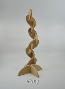 MORTON RACHOFSKY (1930-2019) Maquette Wood Sculpture From the Artist's Estate
