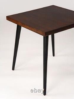 Main Solid Wood End Table (24) Walnut