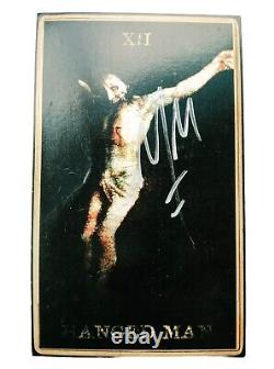 Marilyn Manson Hand Signed Promotional Tarot Card From Holy Wood Promo Rollout