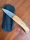 Maserin / #379/ol Favri / Olive Wood Folding Knife 70 Mm From Italy