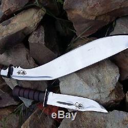 Master Bushcraft Afghan kukri-khukuri-Gurkha knife-knives-16 Blade from Nepal