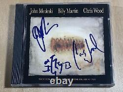Medeski Martin and Wood signed CD cover Notes From The Underground Jazz