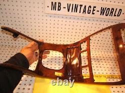 Mercedes 03-06 W215 CL Front Center console BURL Wal wood 1 Cover & Ashtray, Ty 2