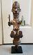 Mid 20th Century Ibibio Ekon Polychrome Wooden Puppet Figure From Nigeria