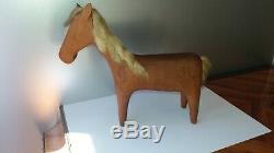 Mid Century Karl Hagenauer Original Carved Wood Horse Sculpture from 1955-60
