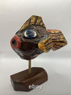 Mike Granatt Folk Art Fish sculpture From Oakland CA