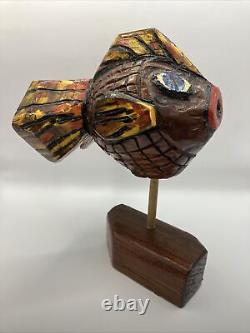 Mike Granatt Folk Art Fish sculpture From Oakland CA