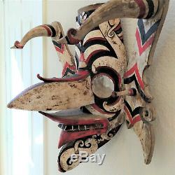 Museum-quality Kenyah Dayak hudoq mask from Borneo, Indonesia, Ex. Marc Pinto