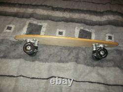 NOS Never Used Wood Roller Derby Skateboard Just Removed From Original Box