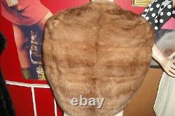 Natalie Wood Personally Owned & Used Monogrammed Mink Stole from Costumer Warner
