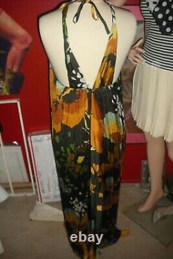 Natalie Wood Personally Owned & Worn 1970's Chiffon Floral dress from Costumer