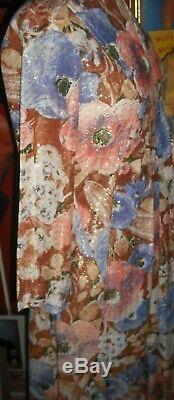 Natalie Wood Personally Owned Worn 1970's Multi-Color Print Dress from Costumer