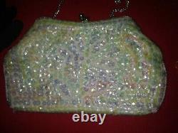 Natalie Wood Personally Owned & Worn 1970's Sequined Evening Purse from Costumer