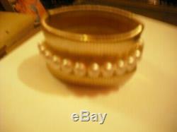 Natalie Wood Personally Owned & Worn Gold Thick Metal Bracelet from Costumer