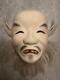 Noh Mask Mustache Wood Carving From Japan