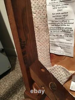Oak Victorian Vanity Seat Chair Bench From The Lexington Sampler MADE IN USA