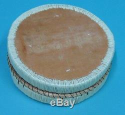 Ojibwa Porcupine Quill Box From Canada Arts & Crafts/mission Style Wood